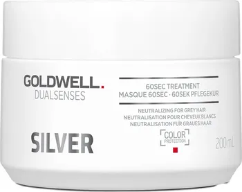 Vlasová regenerace Goldwell Dualsenses Silver 60Sec Treatment 200 ml