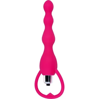 Anální kolík LOLO anální sonda s vibracemi růžová