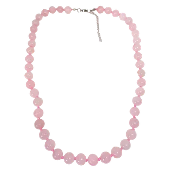 Náhrdelník Růženínový náhrdelník v AA kvalitě s chir.ocelí 8mm