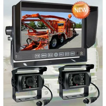 Parkovací asistent Profi kamerový systém 7" pro kamiony 12/24V, 2x kamera