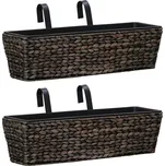 vidaXL Zahradní truhlík 2 ks 60 x 20 x…