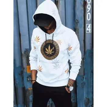 Pánská mikina Pánská mikina DSTREET BÍLÁ XXL