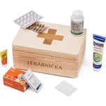 Dřevěný box - lékárnička