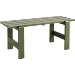 Venkovní stůl Hay Weekday Table olivově zelený 180x66