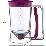 Caketools Plastová nálevka / dávkovač na těsto