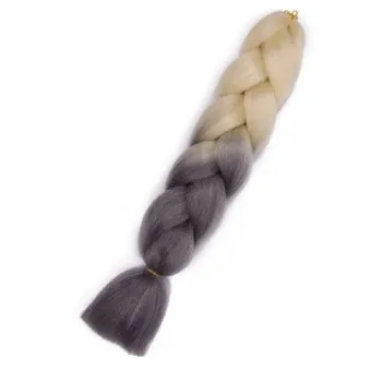 Příčesek KiK KX9904 syntetické vlasy ombre