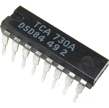 Základní deska TCA730A /A273D/ - obvod pro řízení hlasitosti a balance