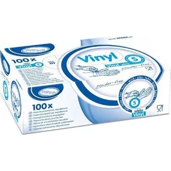 Chemické WC Rukavice VINYLOVÉ velikost S bílé