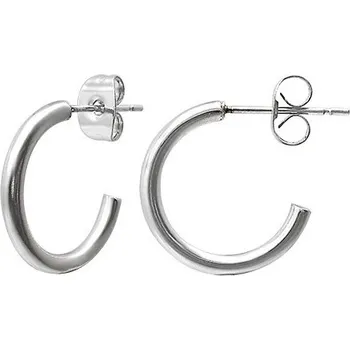 Náušnice Otevřené kruhy 22mm - Ocelové náušnice