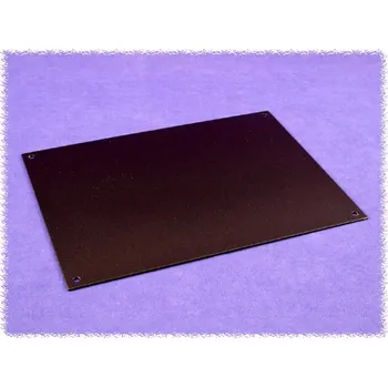 Rozvaděč Hammond Electronics HW1310BKPL montážní deska (d x š x v) 298 x 222 x 2 mm hliník černá 1 ks