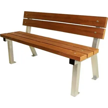 Zahradní lavice Parková lavička s opěradlem 1500 mm, smrkové latě + doprava zdarma