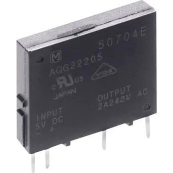 Relé Panasonic polovodičové relé AQG22224 2 A Spínací napětí (max.): 264 V/AC okamžité spínání 1 ks