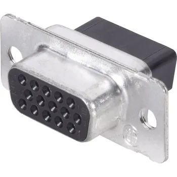 Elektrická zásuvka TE Connectivity AMPLIMITE HD-22 1658682-1 D-SUB zásuvka Pólů: 26 krimpované 1 ks