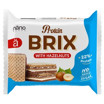 Protein Näno Supps Protein Brix 25g - lískový oříšek