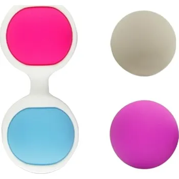 Sada vaginálních činek YEQU KEGEL Balls barevná - s kupónem KUP15 cena 509 Kč + extra diskrétní expedice