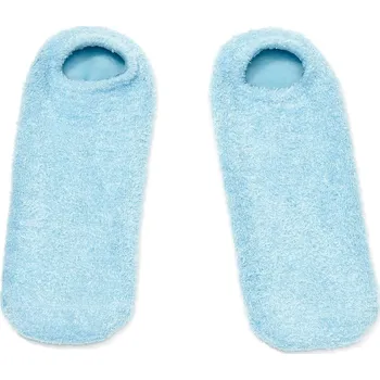 NatraCure Hydratační gelové ponožky modré