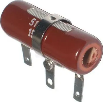 Rezistor 100R TR557, rezistor 15W drátový s odbočkou