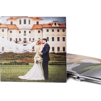 Fotokniha FotoŠkoda Svatební fotokniha s knižní vazbou
