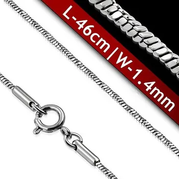 Řetízek L-46cm W-1.4mm | Ocelový řetízek