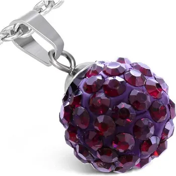 Přívěsek Disco ball ocelový přívěsek - WPA174BA
