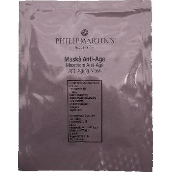Pleťová maska BIO omlazující pleťová maska proti vráskám MASKA ANTI-AGE Philip Martin's Obsah: 15 ml