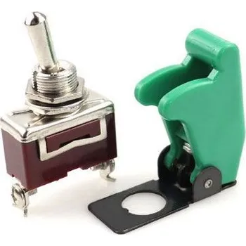 Příslušenství k frézce Kryt výklopný na páčkový vypínač zelený