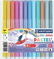 Kancelář Centropen Colour World Pastel 7550 12 ks