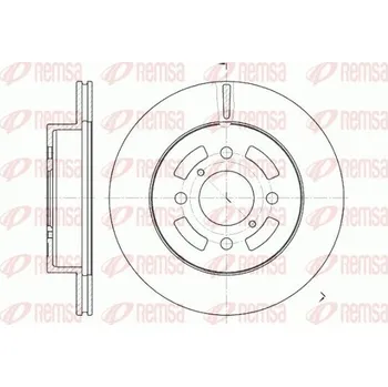 Brzdový kotouč Brzdový kotouč REMSA 6642.10