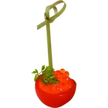 Dřevěná hračka Gastro obaly Napichovátko bambusové 150mm - uzel (min. počet 2000ks)