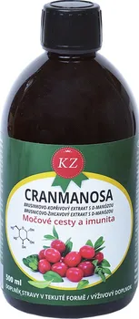 Přírodní produkt Nutricius Cranmanosa močové cesty a imunita 500 ml