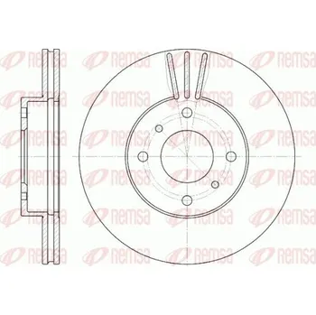 Brzdový kotouč Brzdový kotouč REMSA 6610.10