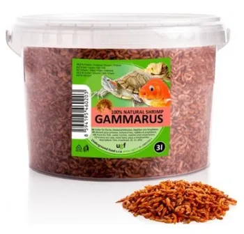 Krmivo pro terarijní zvíře UGF Gammarus sušený