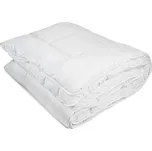 Celoroční prošívaná přikrývka Dadka STANDARD z dutého vlákna, bílá, 135x200cm, 1900g