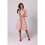 BeWear Dámské společenské šaty Ibliramur B255 růžová XXL