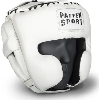 Chránič hlavy na box a bojový sport Boxerská helma Paffen Sport PRO MEXICAN - bílá