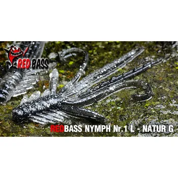 Umělá nástraha Nymfa REDBASS L - Natur G / 80mm - 1ks