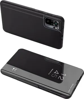 Pouzdro na mobilní telefon BeWear Clear View pro Xiaomi Redmi Note 10 Pro černé