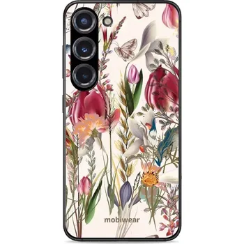 Pouzdro na mobilní telefon Lesklý kryt Mobiwear Glossy - Samsung Galaxy S23 - G031G - Rozkvetlá louka (Prémiové lesklé pouzdro, obal, kryt Mobiwear Glossy na mobil Samsung Galaxy S23 - G031G - Rozkvetlá louka, materiál Plast + TPU silikon - krytí po všech stranách, neošoupatelný)