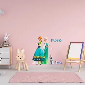 Samolepící dekorace Samolepka na zeď "Frozen" 58x60cm