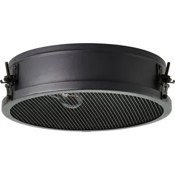 Brilliant HK19237S76 ZOIS - Stropní industriální svítidlo v černé barvě, 2 x E27, Ø 34cm (Stropní nebo nástěnné černé svítidlo v industriálním retro stylu)