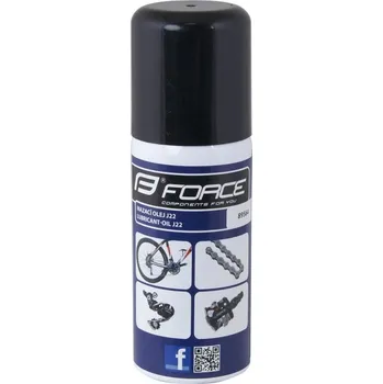 Cyklistické mazivo mazivo-sprej FORCE olej J22, 125ml