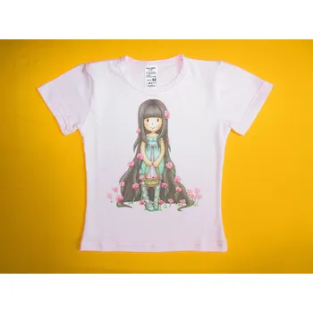 Dívčí tričko Arex, ČR Dívčí tričko krátký rukáv fototisk 1 Barva: světlerůžová, Velikost: 104