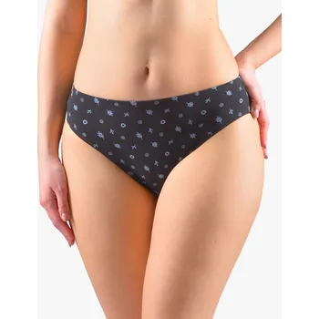 Kalhotky Gina Výhodné balení 5 kusů - Kalhotky klasické 10281P Barva/Velikost: černá, sv. modrá / XL/XXL