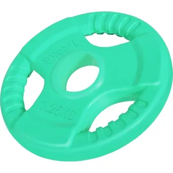 Gorilla Sports Zátěžový kotouč gumový, 1,25 kg