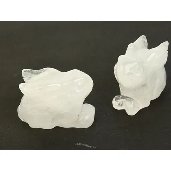 Přírodní kámen Králík z křišťálu cca 50mm