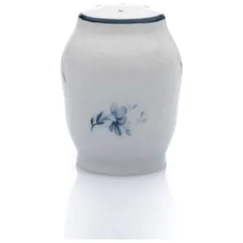 Stolování Thun 1794 Pepřenka sypací, český porcelán, Bernadotte, modré růžičky, Thun