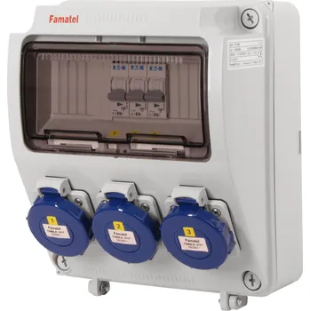 modulární přístroj a rozvaděč FAMATEL Skříň ZSF30000000.0 /3957 zásuvková IP65 v1306