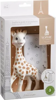 Hračka pro nejmenší Vulli Sophie žirafa a úložný pytlík