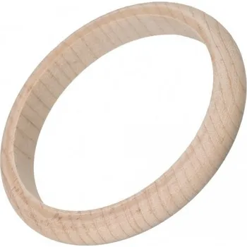 Šperk Dřevěný náramek zakulacený 1 cm