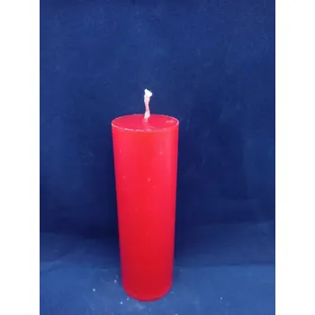 Svíčka Svíčka úzká malá červená